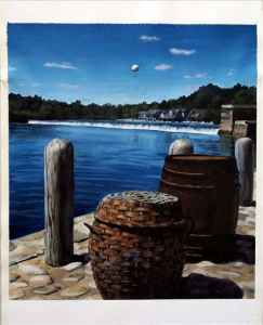 Austin G. Pittman - Along the River Path