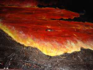 Dominic Bradnum - That Fiery Inferno in the Pit of My Belly (detail)